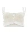 Bode Semi-transparent Vest In White