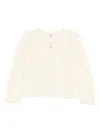 Bode Sequin-embellished Cardigan In Neutral