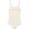 Bode Shelly Romper In Cream