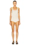 Bode Shelly Romper In Cream