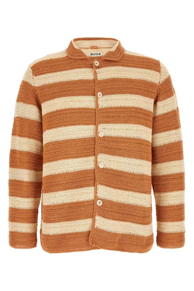 Bode 'sherbet' Shirt In Orange