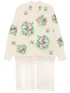Bode Flower Language Shirt In Crmlt Cream Multi