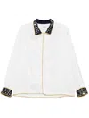 Bode Camicia Starry Pageant In Ecnvy Ecru Navy
