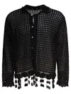 Bode Crochet-trimmed Buttoned Shirt