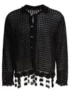 Bode Crochet-trimmed Buttoned Shirt