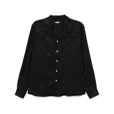 Bode Men Black Jacquard Football Shirt