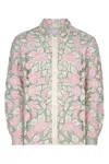 Bode Men Camicia In Pink Multi