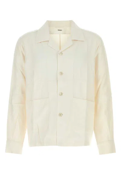 Bode Off White Jacquard Football Shirt In Neutral