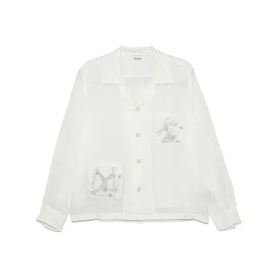 Bode Skiers Shirt In White