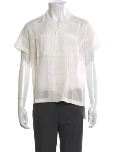 Pre-owned Bode Short Sleeve Shirt W/ Tags In Neutral