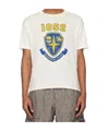 Bode Crest T-shirt In White