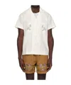 Bode Off-white Cardinal Shirt In Off-white