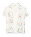 Bode Short-sleeved Shirt In White