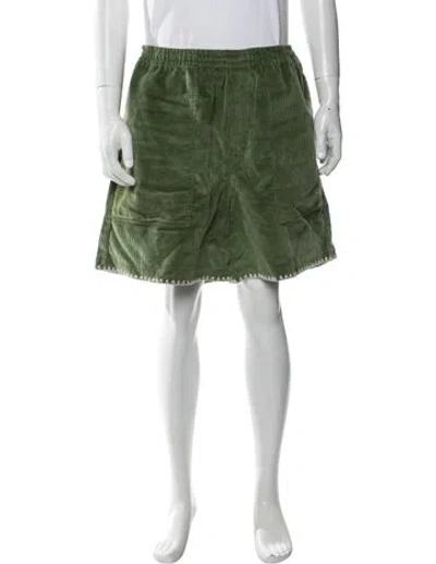 Pre-owned Bode Shorts In Green