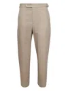 Bode Side-strap Linen Trousers