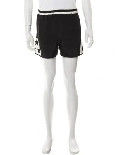 Pre-owned Bode Silk Jogger Shorts In Green