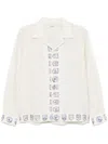 Bode Ski Season Shirt In Neutrals