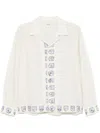 Bode Ski Season Shirt In Neutrals