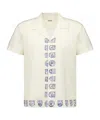 Bode Ski Season Shirt In White
