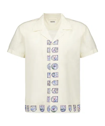 Bode Ski Season Shirt In White