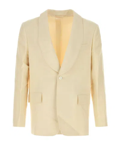 BODE BODE SLUB WEAVE TUXEDO BLAZER