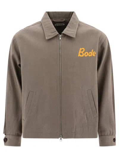 Bode Low Lying Smmer Club Jackets Grey