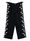 Bode Snowdrop Trousers In Black
