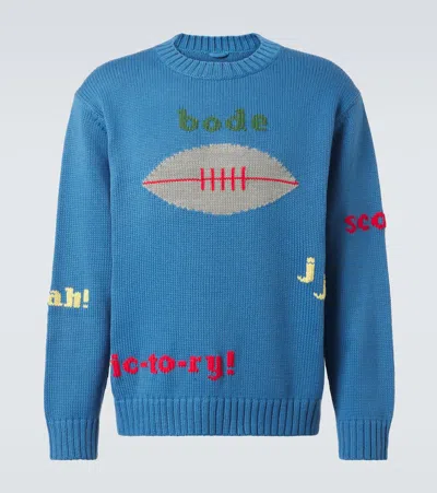 Bode Pullover Spirit Aus Baumwolle Und Wolle