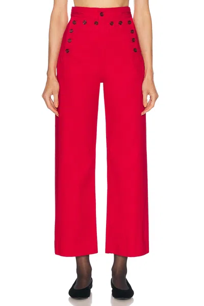 BODE SPRING TWILL SAILOR TROUSER