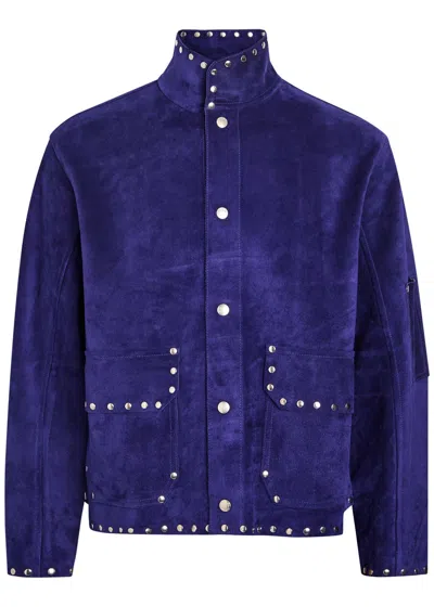 BODE BODE STUDDED SUEDE JACKET