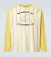 Bode Summertime Stripe Baseball T-shirt In Yellow