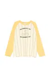 Bode Summertime Stripe Baseball T-shirt In Yellow