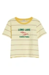 Bode Summertime Stripe Cotton T-shirt In Multi