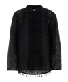 Bode Collared Shirt In Black
