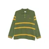 Bode Regis Polo Shirt In Green