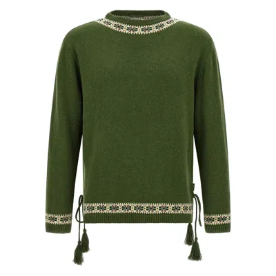 Bode Sweater In Green