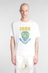 Bode Cotton Crest-print T-shirt - Men's - Cotton In White