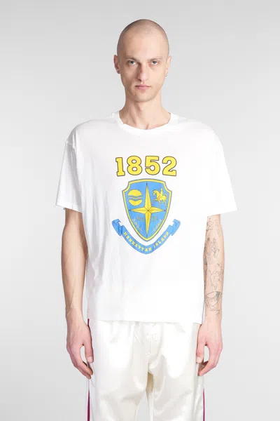 BODE T-SHIRT IN WHITE COTTON