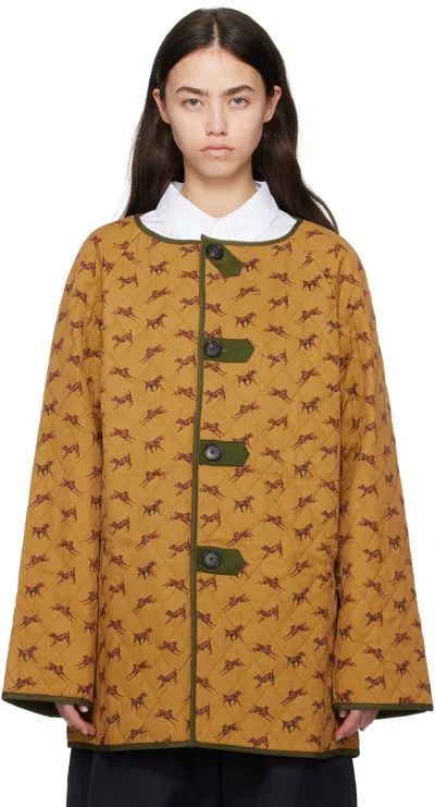Bode Tan Crittendon Liner Coat