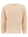 Bode Textured Knitwear In Neutral