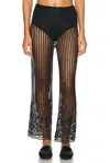 Bode Threadwork Pant In Black