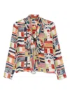 Bode International Blouse In Multicolor