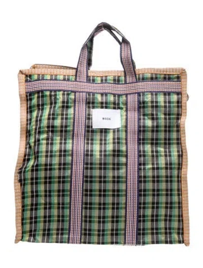 Pre-owned Bode Tote In Multicolor
