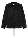 Bode Black Nylon Track Jacket In Black
