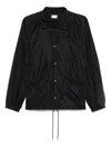 Bode Black Nylon Track Jacket In Black