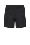 Bode Elasticated-waist Track Shorts In Black