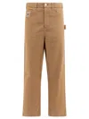 Bode Relaxed Fit Brown Trousers