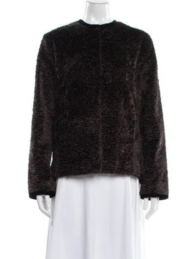 Pre-owned Bode Tweed Pattern Evening Jacket In Black