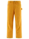 Bode Yellow Knolly Brook Trousers In Yellow