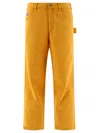 BODE TWILL KNOLLY BROOK TROUSERS YELLOW